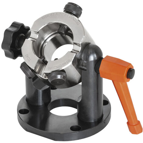 Atrezzo inclinabile smonta mandrino porta utensile iso40 Fervi s007/40