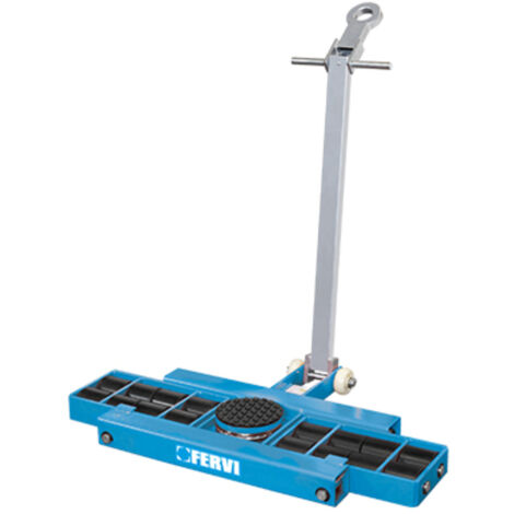 Fervi 0654/12L Carrello da trasporto con occhiello per traino 12 ton