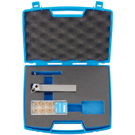 Utensile per esterno 95° FERVI KITPWLNR20 con inserti WNMG080408N per tornio (1/3)