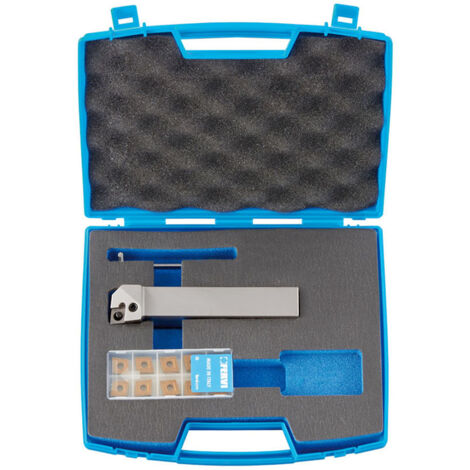Utensile per esterno 95° FERVI KITPCLNR16 con inserti CNMG120404N per tornio (1/3)