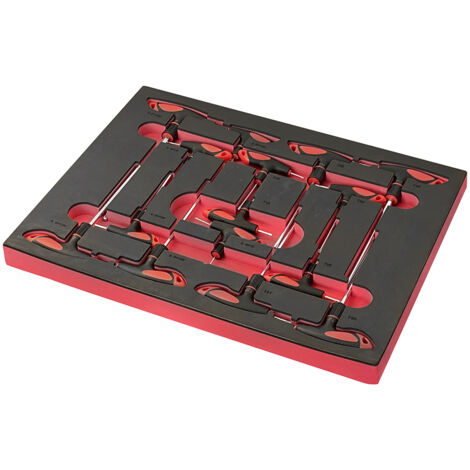 Assortimento di 15 utensili SOGI TER-07 - chiavi maschio esagonale bombate - chiavi maschio Torx - con impugnatura