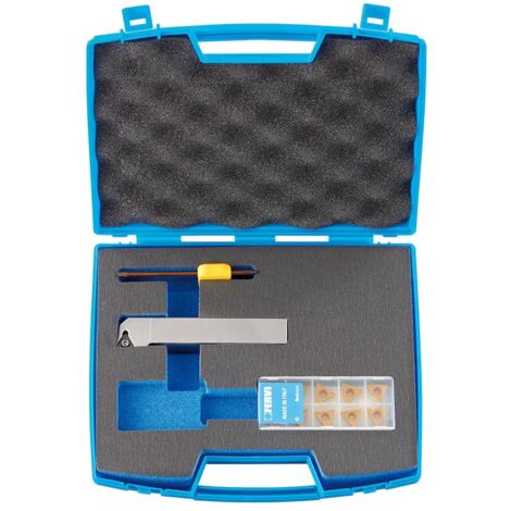 Utensile per esterno 90° FERVI KITSTGCR25 con inserti TCMT16T304N per tornio (1/3)