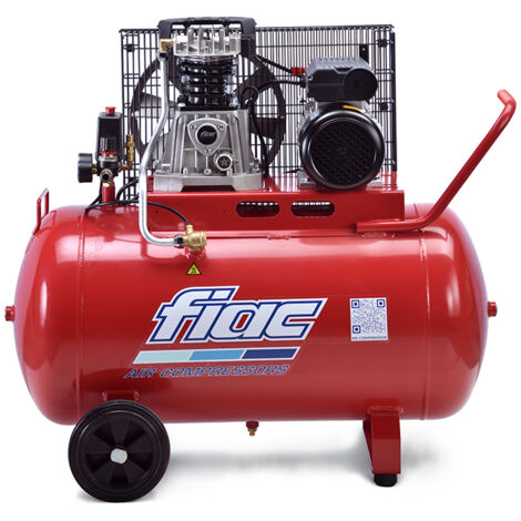 Compressore aria a cinghia FIAC AB 100/3-3-MC - 100 L - 1500 giri/min - 2.2 kW - 230 V