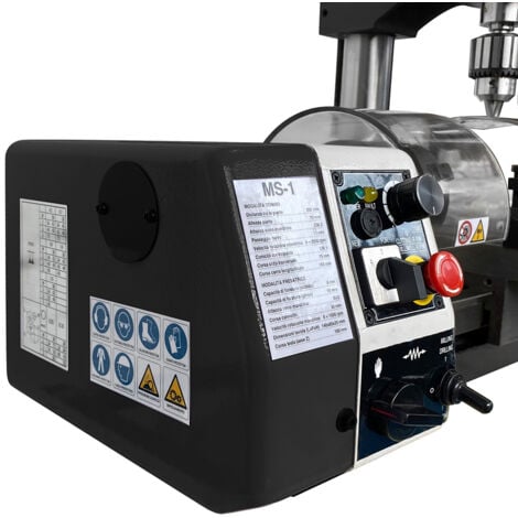 Tornio Per Metalli SOGI M1-250 Da Banco Con Avanzamento Automatico - Foto 12