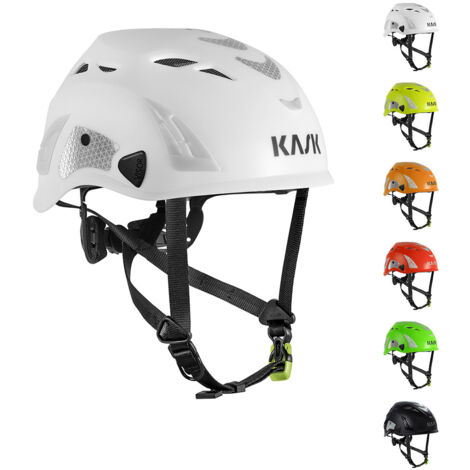 Casco alpinismo e arrampicata KASK SUPERPLASMA PL HI VIZ WHE00109 - EN 12492 - vari colori, Rosso fluo