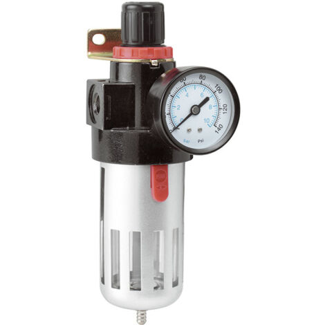 Riduttore di pressione filtro manometro aria compressa compressore Fervi 0777/2