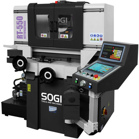 Rettificatrice per piani automatica SOGI RT-550 - 550x250 - PLC e interfaccia touch - 400 V