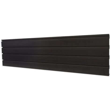 Pannello portautensili SOGI PAN-1200 - parete porta attrezzi in nero o grigio, ColoreNero