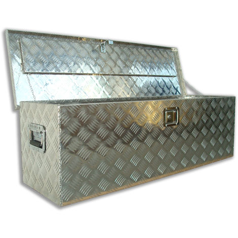 Baule portautensili SOGI BLE-125 porta attrezzi cassone pick-up in  alluminio - 1250 x 385 x 385 h mm