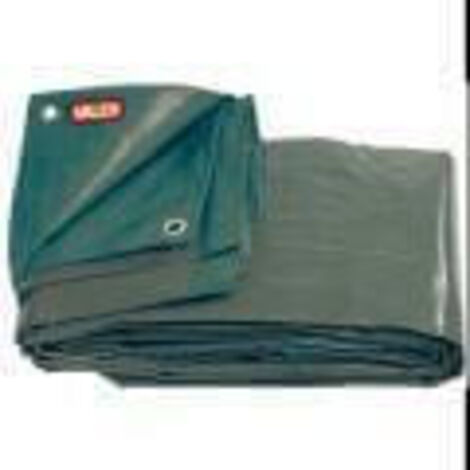 Telone occhiellato impermeabile VALEX 1454279 in polietilene - 90 g/m² - 5x8 m