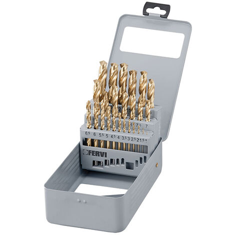 PUNTE RETTIFICATE RIVESTITE TIN HSS AUTOCENTRANTI P062 FERVI (1/2)