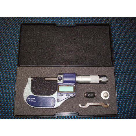 MICROMETRO DIGITALE PER ESTERNI ELETTRONICO L 25-50 mm. LTF 346.E2