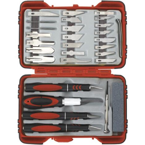 Serie coltelli di precisione cutter tagliabalsa Fervi 0367