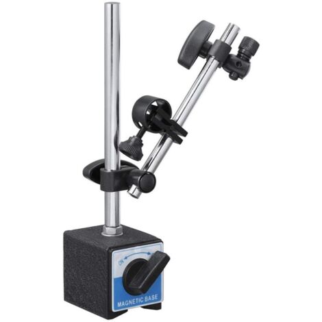 BASE MAGNETICA SUPPORTO PORTA COMPARATORE REGOLAZIONE MICROMETRICA 60 Kg FERVI S049