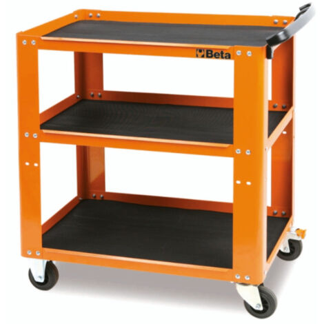 Carrello da officina BETA C51 O - 3 ripiani - portata 200 kg