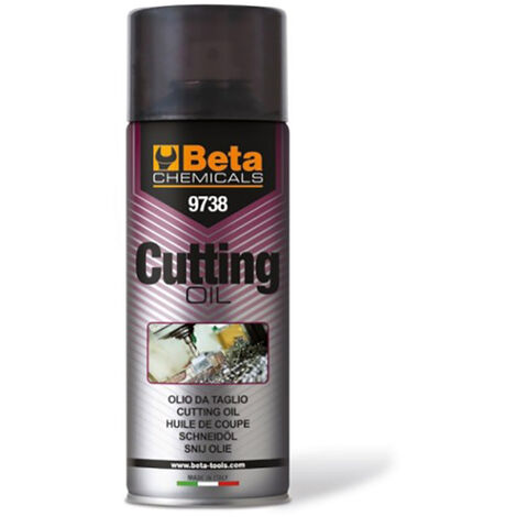 Olio da taglio BETA 9738 - Cutting Oil per fresatura, alesatura, filettatura, foratura - 400 ml