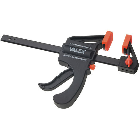 Strettoio reversibile a sgancio rapido VALEX 1454626 - 150 x 45 mm, Apertura  150 mm