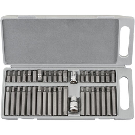 SET DI 40 INSERTI BITS ATTACCO 3/8" Art. 0104 FERVI (1/2)