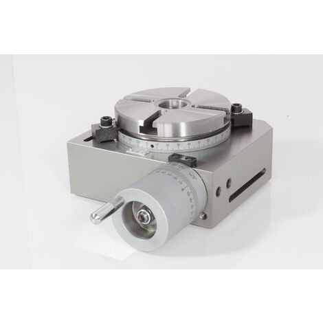 Tavola Girevole Per Fresa TVD-100 Da 100mm - Graduata 360&deg; Per Lavorazioni Di Precisione