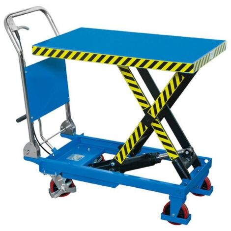 Carrello sollevatore 500 kg pedana regolabile in altezza FERVI 0010