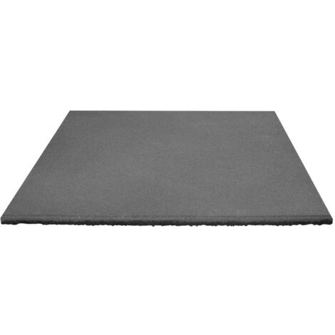 JARDIN202 - Loseta de Caucho Antivibración Especial para Exterior y Gimnasios Suelos Infantiles Fitness 50 x 50 x 1,5 cm