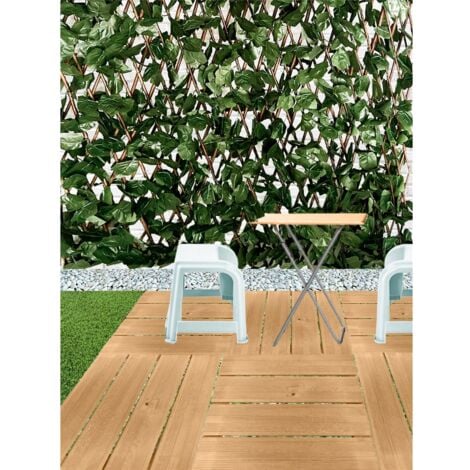 Faura - Baldosa de pino Recta  50x50x3,2 cm. -