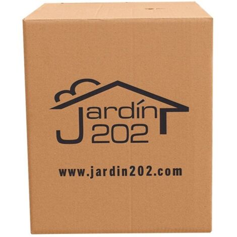 JARDIN202 - Caja de Cartón para mudanza – Cajas de Almacenajes con Solapa Resistente  40x50x33cm (Pack 5 uds)
