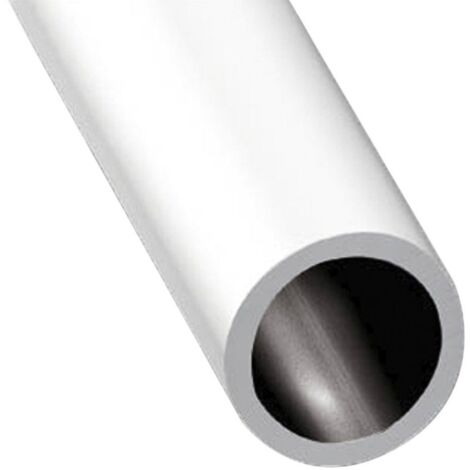 JARDIN202 - JARDIN202 - Perfil de Aluminio Blanco - Tubo redondo - x3 unds - 2'10m  30 mm ()  30 mm  30 mm -