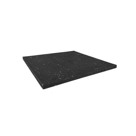 JARDIN202 - Loseta de Caucho Antivibración Especial para Exterior y Gimnasios Suelos Infantiles Fitness 100 x 100 x 1,5 cm