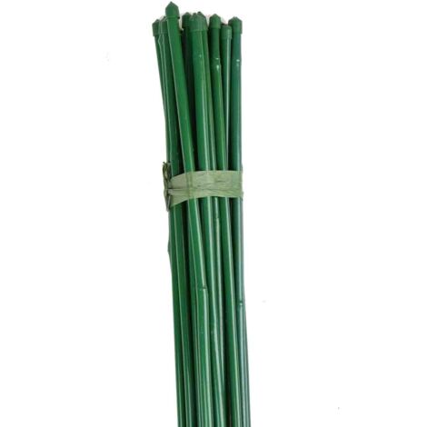 Faura - Faura - Pack Tutor Bambú Plastificado - 25 unidades  90cm./8-10mm. (Altura x Diámetro) ()  90cm./8-10mm. (Altura x Diámetro)  90cm./8-10mm. (Altura x Diámetro) -
