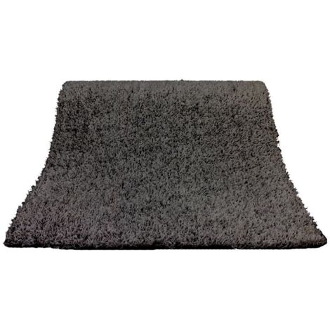 Césped Artificial ColorGrass 7mm Gris - Rollos Resistente a la Intemperie - fácil instalación Rollo: 2x10 metros - (1/4)