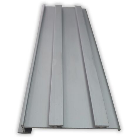 Rodapié Aluminio 70mm - 3 metros - Especial Pladur
