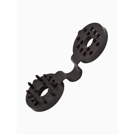 JARDIN202 - Clips de sujeción para mallas de sombre y ocultación Pinzas de sujeción para malla Pack 40 unds -
