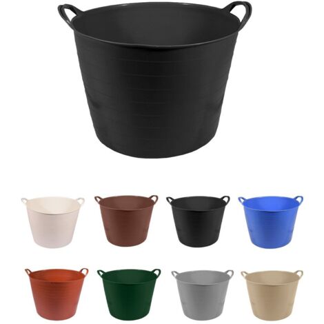 JARDIN202 - Espuerta de plástico  Capazo agrícola  Pack x30 uds (25 L)