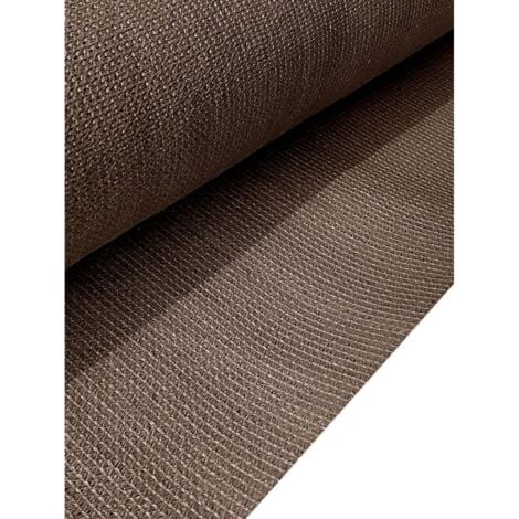 JARDIN202 - Malla de Ocultación 120 g/m2   Ocultación y Privacidad para su Terraza o Jardín  Seleccione Medida y Color  1 x 10 metros (Marrón)
