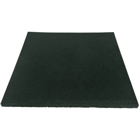 JARDIN202 - Pack Entrena - Loseta de caucho 50x50cm Verde Maciza Profesional 20mm x32 losetas -