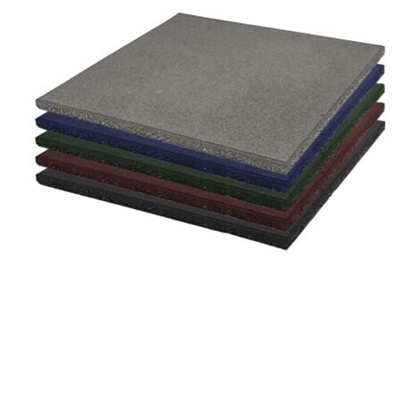Rollo de alfombra de goma corrugada duradera de 1/8 de pulgada de grosor, 2  pies x 75 pies, color negro