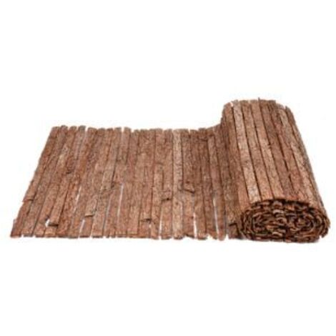 Faura - Faura - Corteza Natural - Simple Cara Corteza para cerramiento de Jardín 2x5m () 2x5m 2x5m -