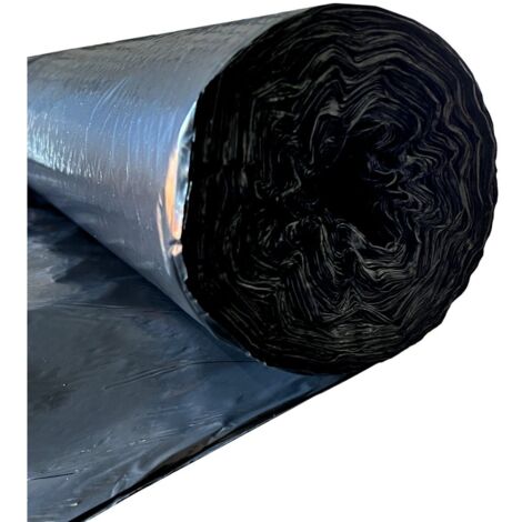 Plastico 800 galgas-NEGRO Ancho 12M Precio Metro Lineal