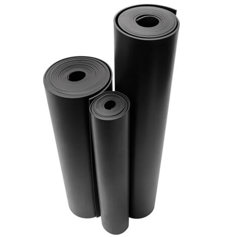 JARDIN202 - Plancha SBR 1 m Ancho Color Negro - metro cuadrado  3mm -   3mm -