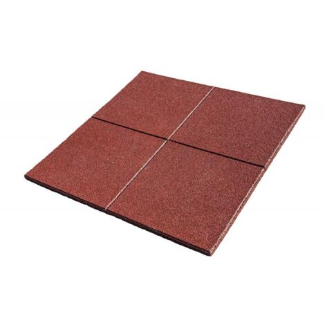 Loseta para Caballos Roja 20 mm- 50x50 cm - Metro cuadrado
