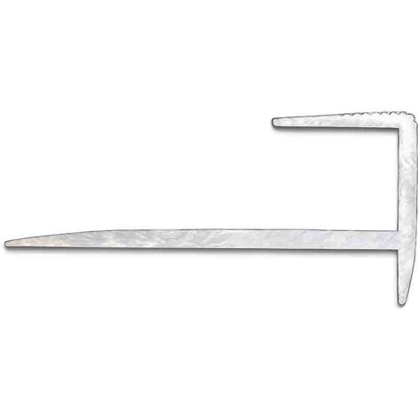 Pack 10 unidades. Cantonera Laminado Aluminio - 8,5mm - 3 metros