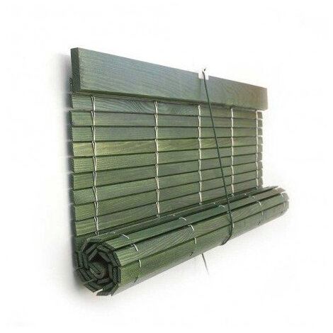 JARDIN202 - JARDIN202 - Persiana Madera Verde Rustico  97 x 120 cm ()  97 x 120 cm  97 x 120 cm -
