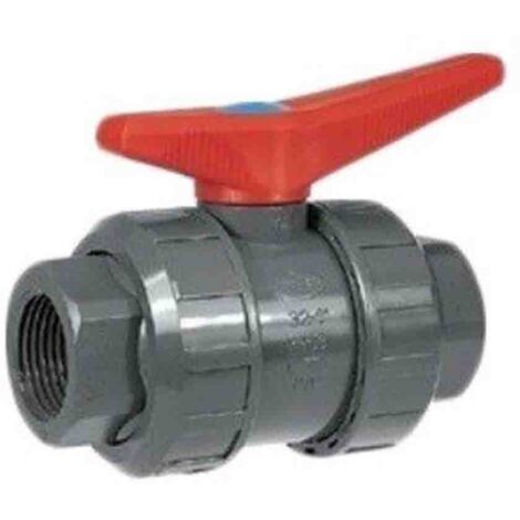 JARDIN202 - JARDIN202 - Valvula esfera PVC Roscar Hembra  50mm ()  50mm  50mm -