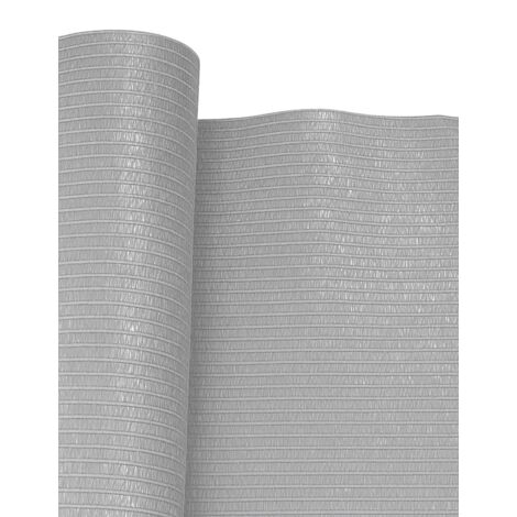 JARDIN202 - Malla de ocultación 110gr/m² Sombra y privacidad en tu jardín PREMIUM Ideal para vallas y barandillas 3 x 100 metros (Gris Metalizado)