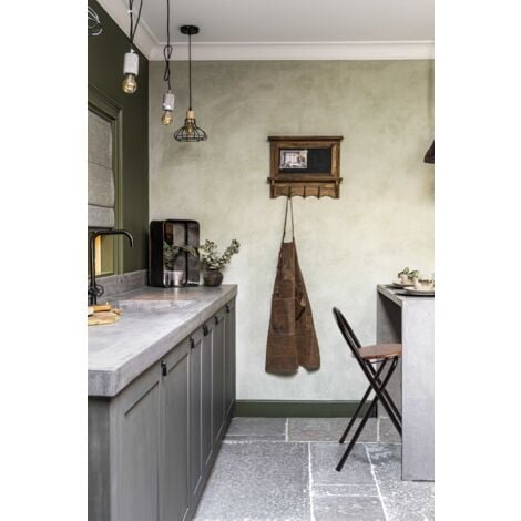 JARDIN202 - Taburete Plegable 80x40x45 cm - Elegante y Duradero en Negro y Plata con Reposapiés, Ideal para Cocina  Unidad (Negro)