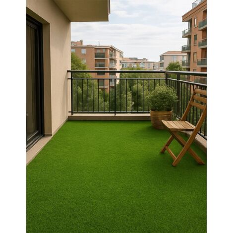 JARDIN202 - JARDIN202 - Césped Artificial Terraza Plus 22mm - Rollo  Ideal para terraza y jardín.  Fácil Instalación  200.000000 ()  200.000000  200.000000 -