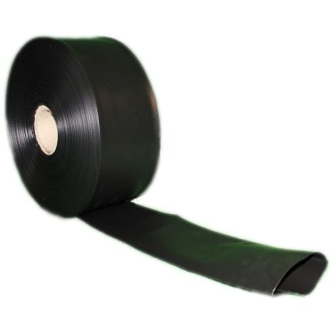 JARDIN202 - JARDIN202 - Manguera Plana Plastocanal Negra 1500 Galgas Riego por Gravedad y Trasvase Rollos 100m 80mm () 80mm 80mm -