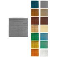 Persiana de Madera Alicantina con Polea Metálica - Estor Enrollable para Ventanas, Puertas, Salón