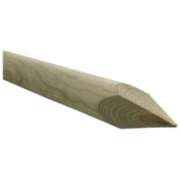 Tutor de Madera para Arboles con punta 150x6 cm. (Alto X Diámetro) -